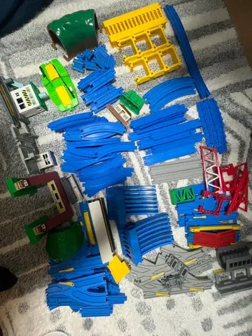 프라레일 레일 경치 부품 세트