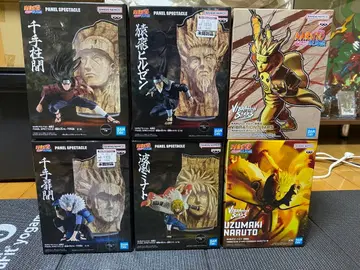 나루토 피규어 세트 일부 외부 박스만 개봉 완료