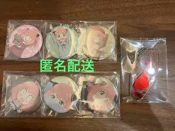 SPY x FAMILY 애니메이트 혜택 캔뱃지 세트, 아크릴 키링