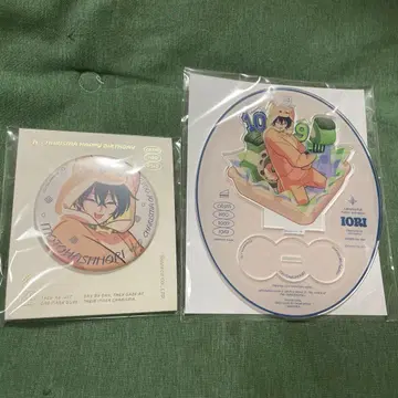 모토하시 요리 벌스데이 아크릴 스탠드 캔뱃지 세트