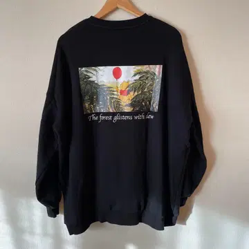 주에미 Juemi 곰돌이 푸 맨투맨 블랙