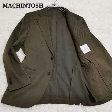 새상품급 매킨토시 트로터 테일러드 자켓 브라운 계열 38 M