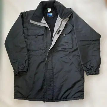 미도리 안전 방한 의류 코트 M3129 상 블랙 L 사이즈