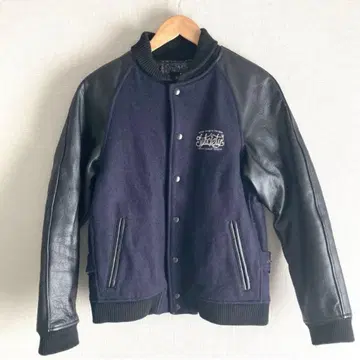 Subciety 바시티 자켓 네이비/블랙 S