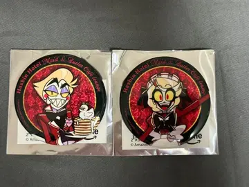 해즈빈 호텔 애니메이트 카페 루시퍼 찰리 캔뱃지