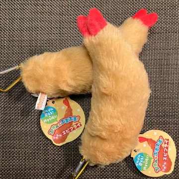 푸키&부르부르! 복슬복슬 새우튀김 2개 세트 울리고 떨리는 기믹