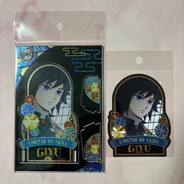 귀멸의 칼날 나전칠기풍 시리즈 아크릴 스탠드&스티커 토미오카 기유