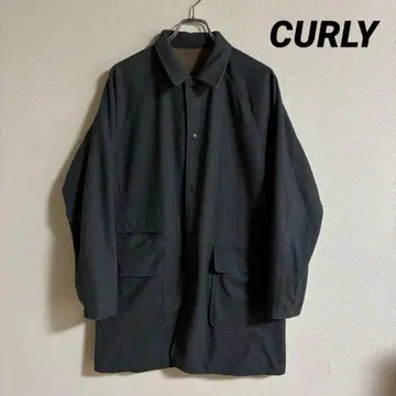 CURLY&Co. 리버서블 스탠 칼라 밀리터리 코트 사이즈 2
