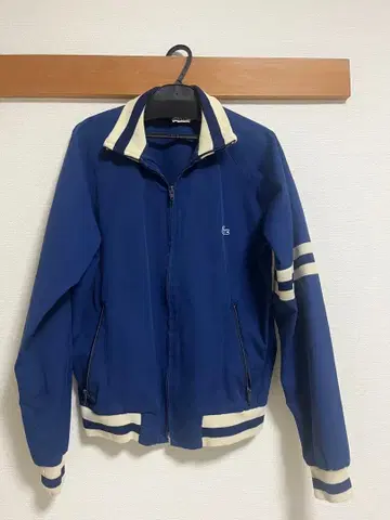 IZOD LACOSTE/70s 실 감기 택/지퍼 블루종