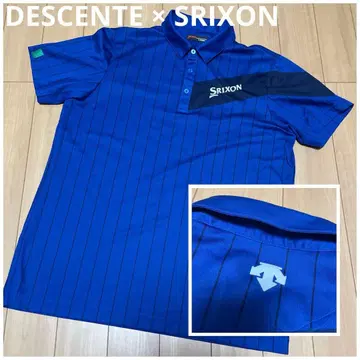 새상품급 DESCENTE x SRIXON 남성용 골프 셔츠 LL