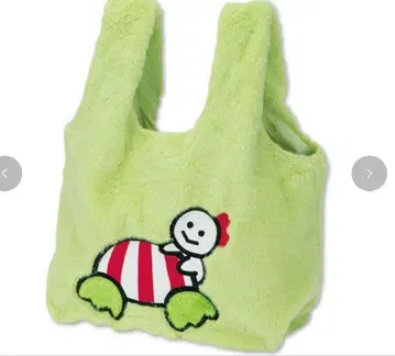 미사용 새상품 케로피 엉덩이 아베일 산리오 토트백 복슬복슬