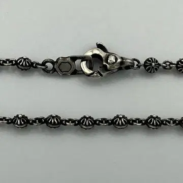 라이온 하트 크로스볼 목걸이 올드