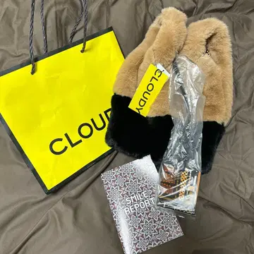 [ 미사용 새상품 ] CLOUDY 에코 퍼 편의점 백 S 사이즈