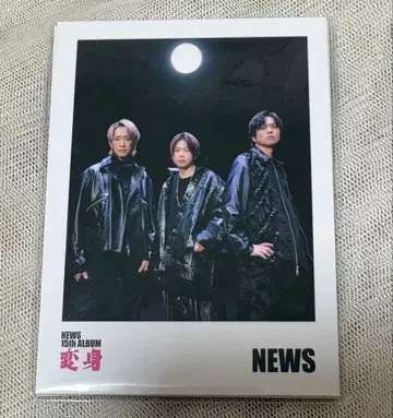NEWS 변신 폴라로이드풍 카드 4장 세트