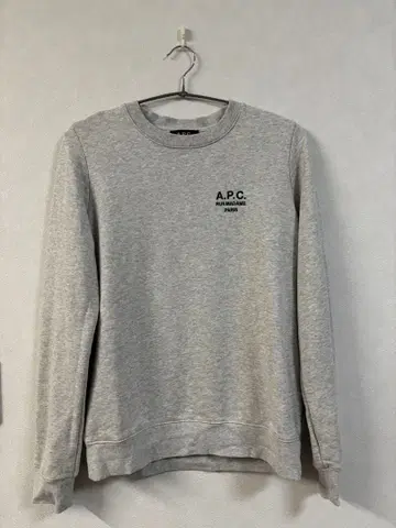 A.P.C. 그레이 크루넥 트레이닝복 S 사이즈