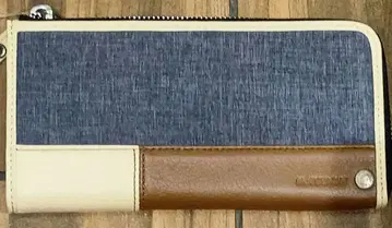 MOUSTACHE 무스타슈 장지갑 네이비 미사용