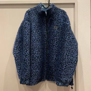 X-girl 보아 플리스 자켓 레오파드 무늬 걸