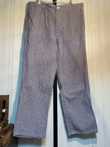 60년대 VETRA 하운드투스 체크 패턴 코크 팬츠 70년대