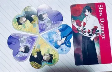 니토키라 타워 레코드 콜라보 스티커 카드