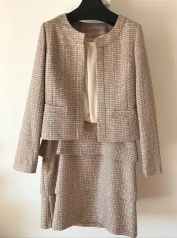 클리닝 완료 내추럴 뷰티 베이직 세레모니 원피스 수트 S