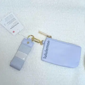 lululemon 연보라 코인 케이스 동전 지갑