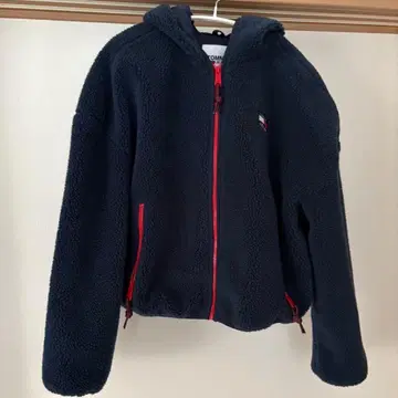 TOMMY JEANS 플리스 자켓 네이비 M 사이즈