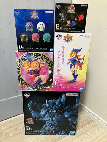 제일복권 유희왕 피규어 세트