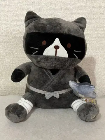 복실복실 냥코 쿠로스케 봉제 인형 대 벌스데이 카드 포함