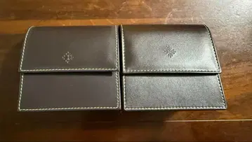 파텍 필립 가죽 케이스 정품 고급 손목시계 부속품 2개 세트