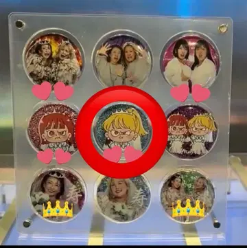 헤이세이 플라밍고 [] 캔 거울 배지 (리호 단독 애니메이션 얼굴)