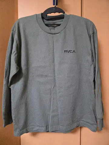 RVCA 롱 슬리브 T셔츠 그레이