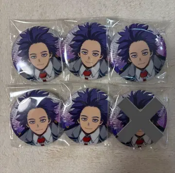신소 히토시 히로아카 글리터 캔뱃지 5개