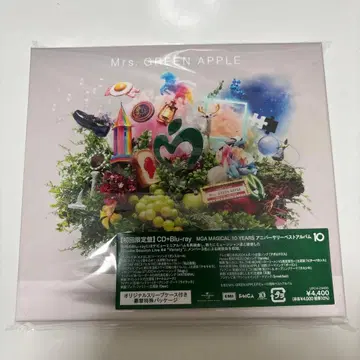 Mrs. GREEN APPLE 10주년 기념 CD+Blu-ray