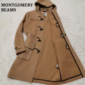 미사용급 몽고메리 빔즈 별주 헤링본 더플 코트 L 사이즈