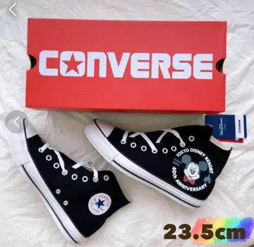 CONVERSE 도쿄 디즈니 리조트 40주년 기념 스니커즈 23.5cm