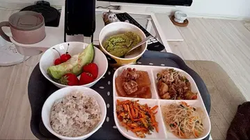 일식 모둠 트레이