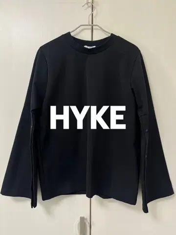 [ 컨디션 최상 ] HYKE 롱 슬리브 티셔츠 texbrid
