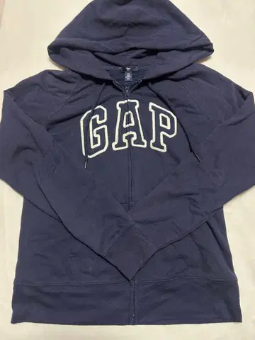 GAP 네이비 풀 집업 후드티 M 사이즈