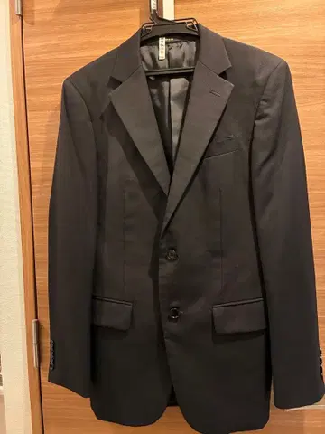 [새상품급] COMME CA ISM 블랙 수트 M