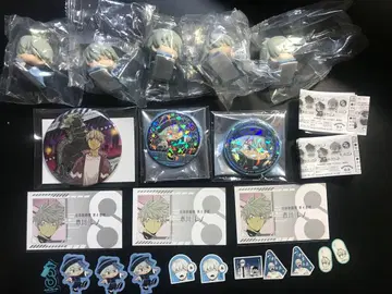 괴수8호 이치카와 레노 굿즈 세트 오네무탄 캔뱃지 스티커 명함 카드