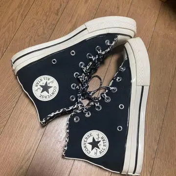 CONVERSE 척테일러 70s 레오파드 블랙 하이컷