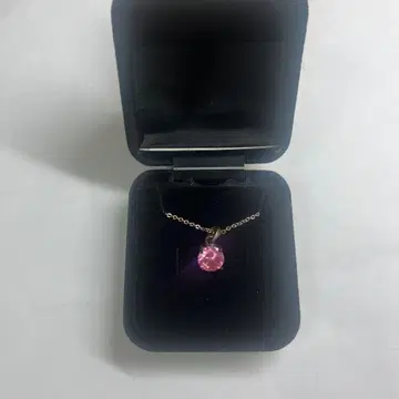 핑크 펜던트 목걸이