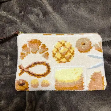 페이 라브라리 베이커리 플랫 파우치 미사용