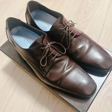 BENIR(베니르) 브라운 26.5cm 남성 신발 웨딩 가죽 신발