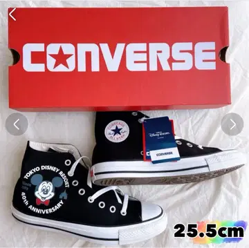 CONVERSE 도쿄 디즈니 리조트 40주년 기념 모델 25.5cm