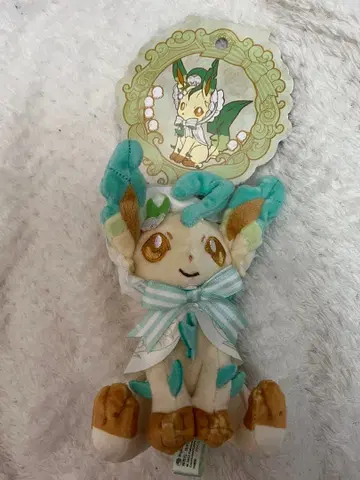 포켓몬 2022 부활절 마스코트 리프아 봉제 인형 새상품