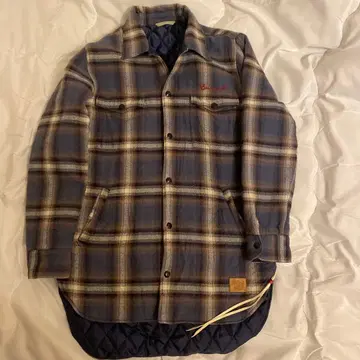 BURTOUT 리버서블 체크 무늬 자켓