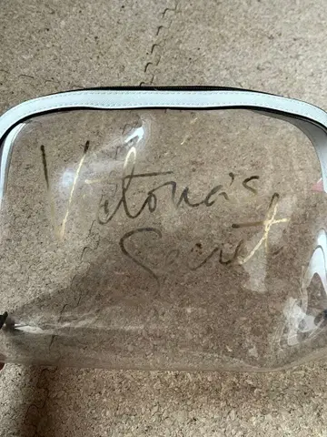 빅토리아 시크릿 클리어 파우치