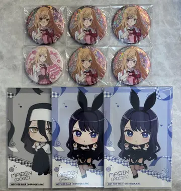 그 비스크 돌은 사랑을 한다 키타가와 마린 묶음 판매 카드 캔뱃지