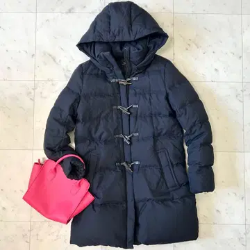 인기 23구 다운 코트 더플 코트 블랙